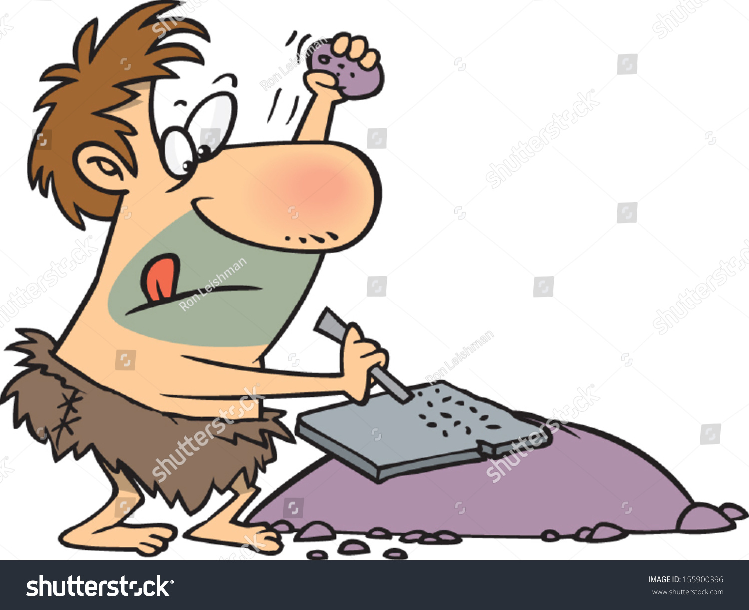 stock-vector-cartoon-caveman-carving-out-a-prehistoric-tablet-155900396.jpg